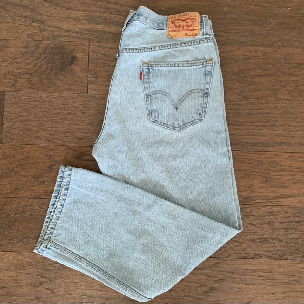 Vintage Levi's 505 Light Blue Wash 29 30 - Picture 2 of 8